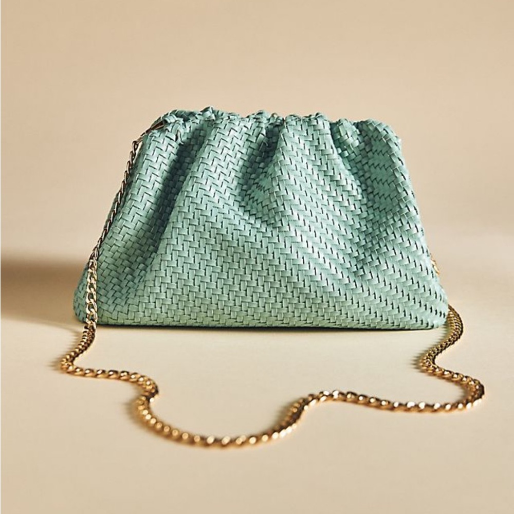 The Frankie Clutch Anthropologie Robins Egg Blue